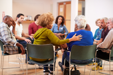 Family caregivers meet for support